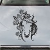 Aufkleber Auto Pferd Fohlen Stute Hengst Hufeisen Glück Spruch Dekor Stall Pferdehof Reiten Sport Familie Pony Sticker
