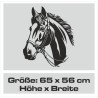Aufkleber Auto Pferd Fohlen Stute Hengst Hufeisen Glück Spruch Dekor Stall Pferdehof Reiten Sport Familie Pony Sticker
