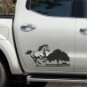 Aufkleber Auto Pferd Fohlen Stute Hengst Hufeisen Glück Spruch Dekor Stall Pferdehof  Sport Familie Pony Kinder Pferdeanhänger