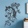Wandaufkleber Aufkleber Wand Wandtattoo Tattoo Pferde Dekor Pferd Stute Pony Hengst Reiten Hof Sport Kids Hufeisen Glück Hof