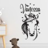 Wandaufkleber Aufkleber Wand Wandtattoo Tattoo Pferde Dekor Pferd Stute Pony Hengst Reiten Hof Sport Kids Hufeisen Glück Hof