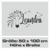 Wandaufkleber Aufkleber Wand Wandtattoo Tattoo Pferde Dekor Pferd Stute Pony Hengst Reiten Hof Sport Kids Hufeisen Glück Hof
