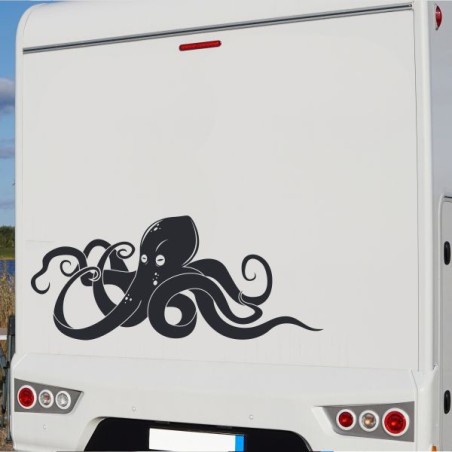 Aufkleber Wohnmobil Wohnwagen Reise Camping Auto Reisemobil Möwe Meer Kompass Globus Strand Palme Urlaub Spruch Familie Zuhause