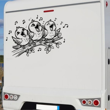 Aufkleber Wohnmobil Wohnwagen Reise Camping Auto Reisemobil Möwe Meer Kompass Globus Strand Palme Urlaub Spruch Familie Zuhause