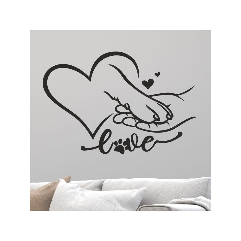 Wandaufkleber Wandtattoo Sprüche Vintage Sugar Skull Bulli Bus Familie Endlosschleife Mandala Buddha Drache Liebe Faultier