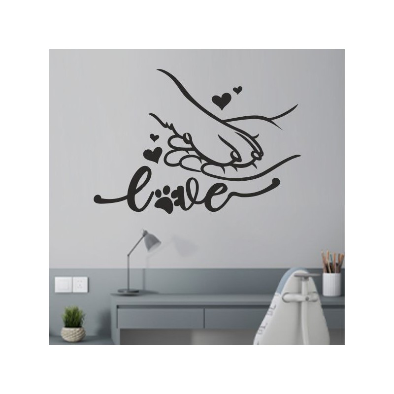 Wandaufkleber Wandtattoo Sprüche Vintage Sugar Skull Bulli Bus Familie Endlosschleife Mandala Buddha Drache Liebe Faultier