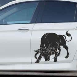 Aufkleber SET Auto Car Tattoo Style Seiten Tribal Dekor Pferd Gecko Power Blumen Ranke Fee Hexe Blumen Blüten Gecko Farbe