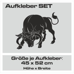 Aufkleber SET Auto Car Tattoo Style Seiten Tribal Dekor Pferd Gecko Power Blumen Ranke Fee Hexe Blumen Blüten Gecko Farbe