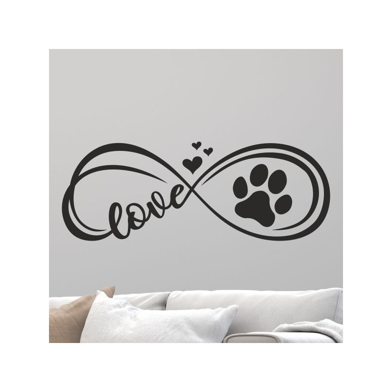 Wandaufkleber Wandtattoo Sprüche Vintage Sugar Skull Bulli Bus Familie Endlosschleife Mandala Buddha Drache Liebe Faultier