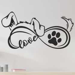 Wandaufkleber Wandtattoo Sprüche Vintage Sugar Skull Bulli Bus Familie Endlosschleife Mandala Buddha Drache Liebe Faultier