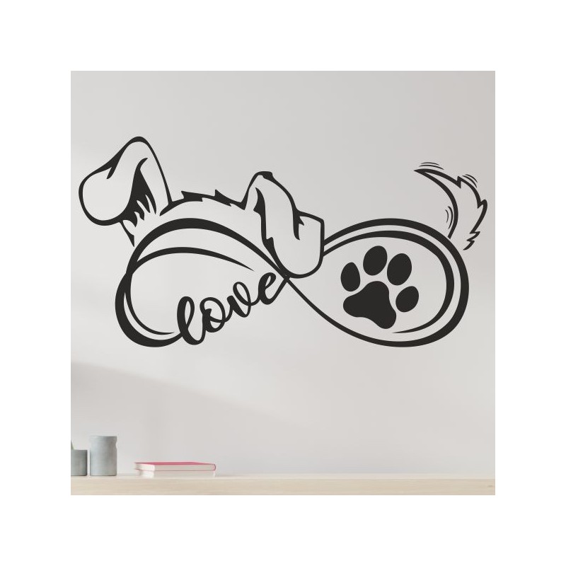 Wandaufkleber Wandtattoo Sprüche Vintage Sugar Skull Bulli Bus Familie Endlosschleife Mandala Buddha Drache Liebe Faultier