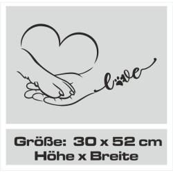 Aufkleber Auto Heckscheibe Car Tattoo Style La Familia Pferd Pferde Gecko Sprüche Power Blumen Ranke Fee Hexe Faultier Kolben