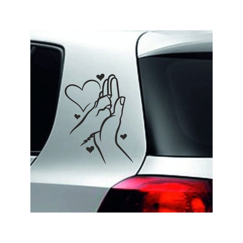 Aufkleber Auto Heckscheibe Car Tattoo Style La Familia Pferd Pferde Gecko Sprüche Power Blumen Ranke Fee Hexe Faultier Kolben