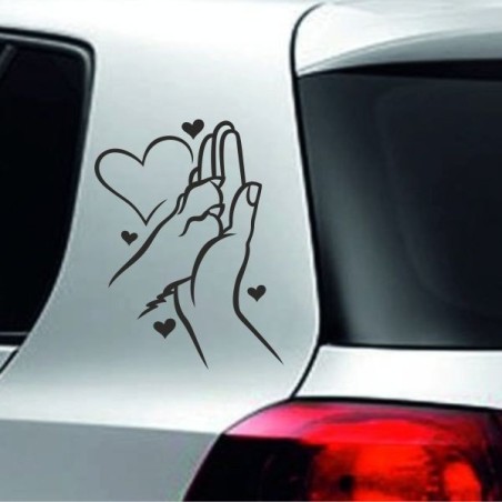 Aufkleber Auto Heckscheibe Car Tattoo Style La Familia Pferd Pferde Gecko Sprüche Power Blumen Ranke Fee Hexe Faultier Kolben