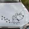 Aufkleber Auto Motorhaube Car Style Tuning Drache Tribal Dekor Rosen Blumen Schmetteringe Tattoo´s Fun Comic Flower Tiere