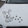 Aufkleber Auto Motorhaube Car Style Tuning Drache Tribal Dekor Rosen Blumen Schmetteringe Tattoo´s Fun Comic Flower Tiere