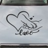 Aufkleber Auto Motorhaube Car Style Tuning Drache Tribal Dekor Rosen Blumen Schmetteringe Tattoo´s Fun Comic Flower Tiere