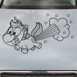 Einhorn Aufkleber Tattoo Sticker Unicorn Sternenstaub Glitzer Prinz Luftballon Herz Liebe Glitzer Sterne Staub Magie Glück