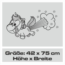 Einhorn Aufkleber Tattoo Sticker Unicorn Sternenstaub Glitzer Prinz Luftballon Herz Liebe Glitzer Sterne Staub Magie Glück