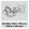Einhorn Aufkleber Tattoo Sticker Unicorn Sternenstaub Glitzer Prinz Luftballon Herz Liebe Glitzer Sterne Staub Magie Glück