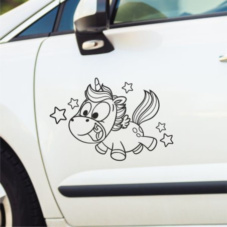 Einhorn Aufkleber Tattoo Sticker Unicorn Sternenstaub Glitzer Prinz Luftballon Herz Liebe Glitzer Sterne Staub Magie Glück