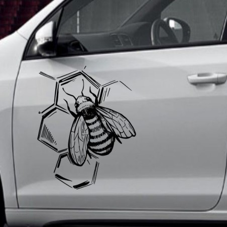 Aufkleber SET Auto Car Tattoo Style Seiten Tribal Dekor Pferd Gecko Power Blumen Ranke Fee Hexe Blumen Blüten Gecko Farbe