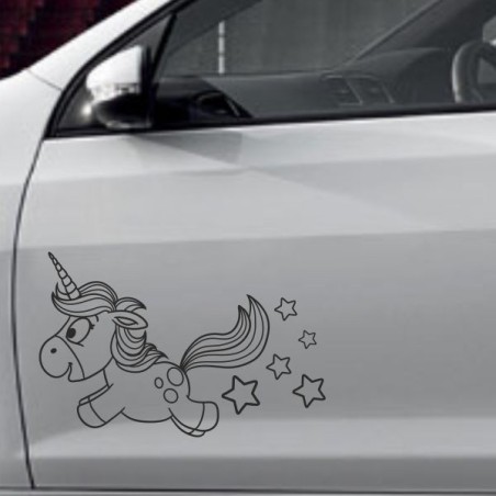 Einhorn Aufkleber Tattoo Sticker Unicorn Sternenstaub Glitzer Prinz Luftballon Herz Liebe Glitzer Sterne Staub Magie Glück