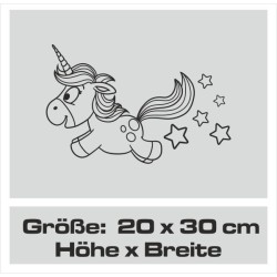 Einhorn Aufkleber Tattoo Sticker Unicorn Sternenstaub Glitzer Prinz Luftballon Herz Liebe Glitzer Sterne Staub Magie Glück