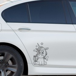 Einhorn Aufkleber Tattoo Sticker Unicorn Sternenstaub Glitzer Prinz Luftballon Herz Liebe Glitzer Sterne Staub Magie Glück