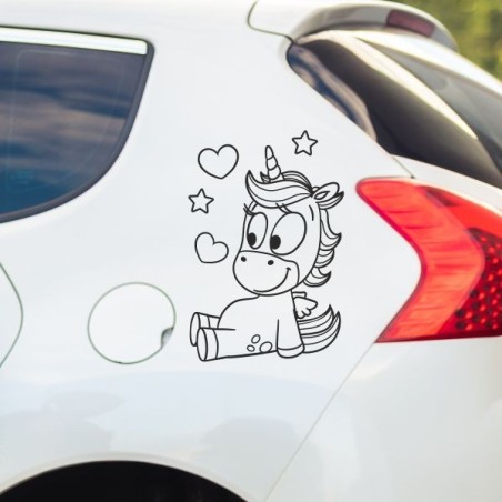 Einhorn Aufkleber Tattoo Sticker Unicorn Sternenstaub Glitzer Prinz Luftballon Herz Liebe Glitzer Sterne Staub Magie Glück