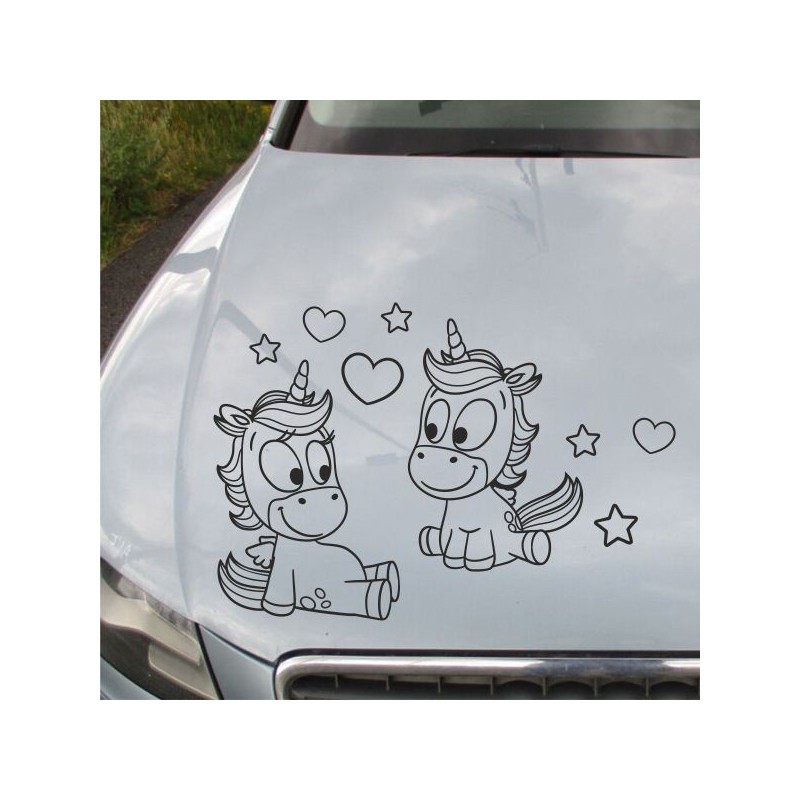 Einhorn Aufkleber Tattoo Sticker Unicorn Sternenstaub Glitzer Prinz Luftballon Herz Liebe Glitzer Sterne Staub Magie Glück