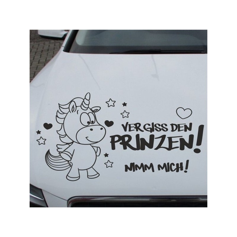 Einhorn Aufkleber Tattoo Sticker Unicorn Sternenstaub Glitzer Prinz Luftballon Herz Liebe Glitzer Sterne Staub Magie Glück