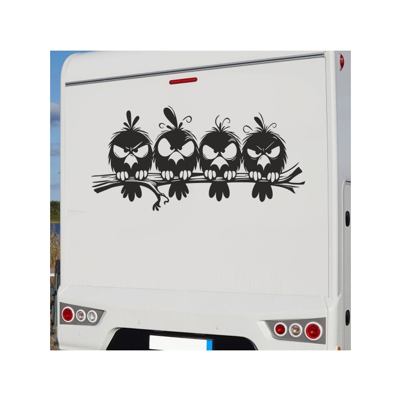 Aufkleber Wohnmobil Wohnwagen Reise Camping Auto Reisemobil Möwe Meer Kompass Globus Strand Palme Urlaub Spruch Familie Zuhause