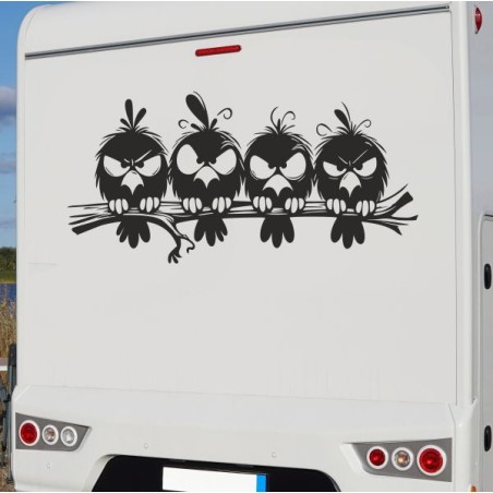 Aufkleber Wohnmobil Wohnwagen Reise Camping Auto Reisemobil Möwe Meer Kompass Globus Strand Palme Urlaub Spruch Familie Zuhause
