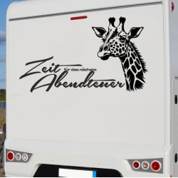 Aufkleber Wohnmobil Wohnwagen Reise Camping Auto Reisemobil Möwe Meer Kompass Globus Strand Palme Urlaub Spruch Familie Zuhause