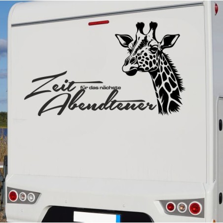 Aufkleber Wohnmobil Wohnwagen Reise Camping Auto Reisemobil Möwe Meer Kompass Globus Strand Palme Urlaub Spruch Familie Zuhause