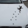 Aufkleber Auto Motorhaube Car Style Tuning Drache Tribal Dekor Rosen Blumen Schmetteringe Tattoo´s Fun Comic Flower Tiere