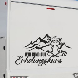 Aufkleber Wohnmobil Wohnwagen Reise Camping Auto Reisemobil Möwe Meer Kompass Globus Strand Palme Urlaub Spruch Familie Zuhause