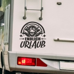 Aufkleber Wohnmobil Wohnwagen Reise Camping Auto Reisemobil Möwe Meer Kompass Globus Strand Palme Urlaub Spruch Familie Zuhause
