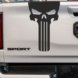 Aufkleber Pick UP Dodge Gelände Offroad Widder RAM Dekor Streifen Amerikanische Flagge Amerika BIG WHEEL Viper