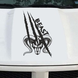 Aufkleber Pick UP Dodge Gelände Offroad Widder RAM Dekor Streifen Amerikanische Flagge Amerika BIG WHEEL Viper