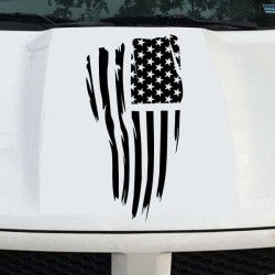Aufkleber Pick UP Dodge Gelände Offroad Widder RAM Dekor Streifen Amerikanische Flagge Amerika BIG WHEEL Viper