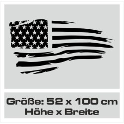 Aufkleber Pick UP Dodge Gelände Offroad Widder RAM Dekor Streifen Amerikanische Flagge Amerika BIG WHEEL Viper