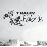 Wandaufkleber Wandtattoo Träume Dreams Traumfänger Feder Teufel Teufelchen Liebe Sex Leidenschaft Schriftzüge Feder Engel