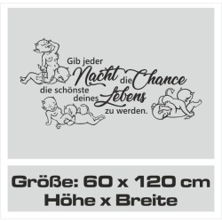 Wandaufkleber Wandtattoo Träume Dreams Traumfänger Feder Teufel Teufelchen Liebe Sex Leidenschaft Schriftzüge Feder Engel