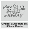 Wandaufkleber Wandtattoo Träume Dreams Traumfänger Feder Teufel Teufelchen Liebe Sex Leidenschaft Schriftzüge Feder Engel