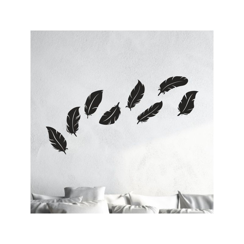 Wandaufkleber Wandtattoo Träume Dreams Traumfänger Feder Teufel Teufelchen Liebe Sex Leidenschaft Schriftzüge Feder Engel