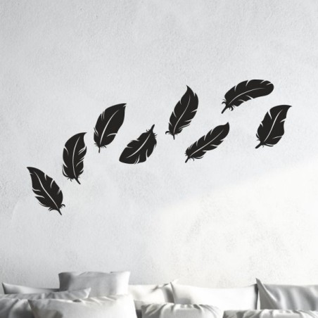 Wandaufkleber Wandtattoo Träume Dreams Traumfänger Feder Teufel Teufelchen Liebe Sex Leidenschaft Schriftzüge Feder Engel
