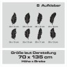 Wandaufkleber Wandtattoo Träume Dreams Traumfänger Feder Teufel Teufelchen Liebe Sex Leidenschaft Schriftzüge Feder Engel