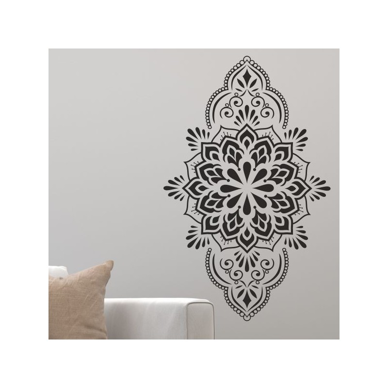 Wandaufkleber Wandtattoo Sprüche Yoga Sugar Skull Bulli Bus Familie Endlosschleife Mandala Buddha Drache Liebe Faultier
